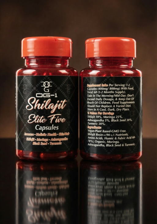 OG-1 Shilajit And Elite Five Capsules