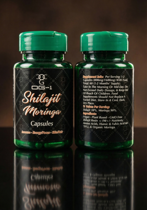 OG-1 Shilajit And Moringa Capsules