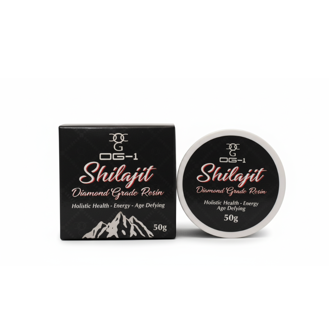 OG-1 Shilajit Himalayan Resin 50g - Certified Holistic Health