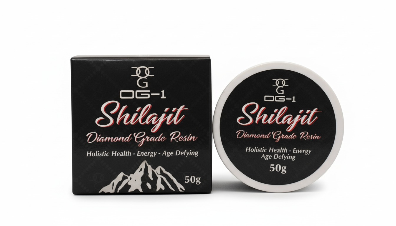 OG-1 Shilajit Himalayan Resin 50g - Certified Holistic Health