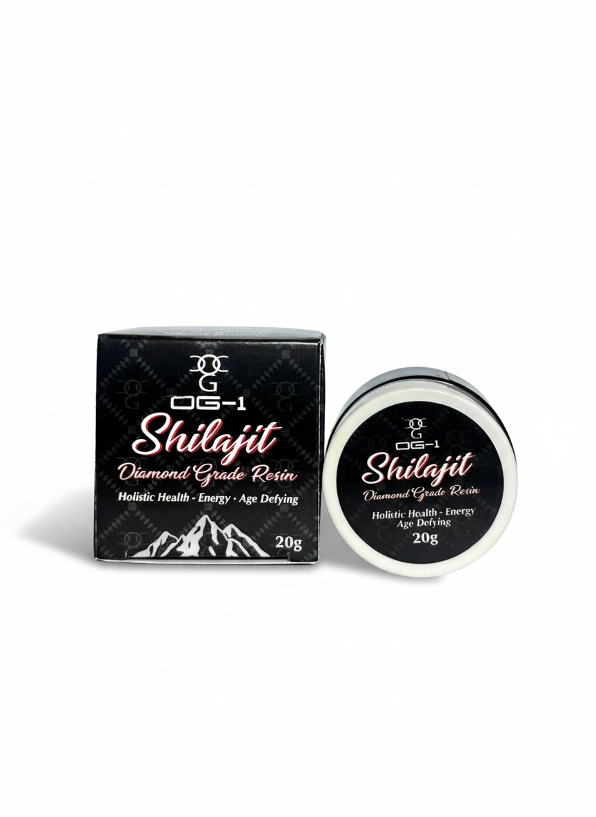 OG-1 Shilajit Himalayan Resin 20g - Certified Holistic Health